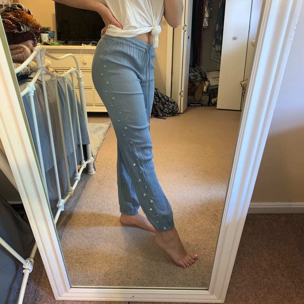 earthbound loose cuffed pants